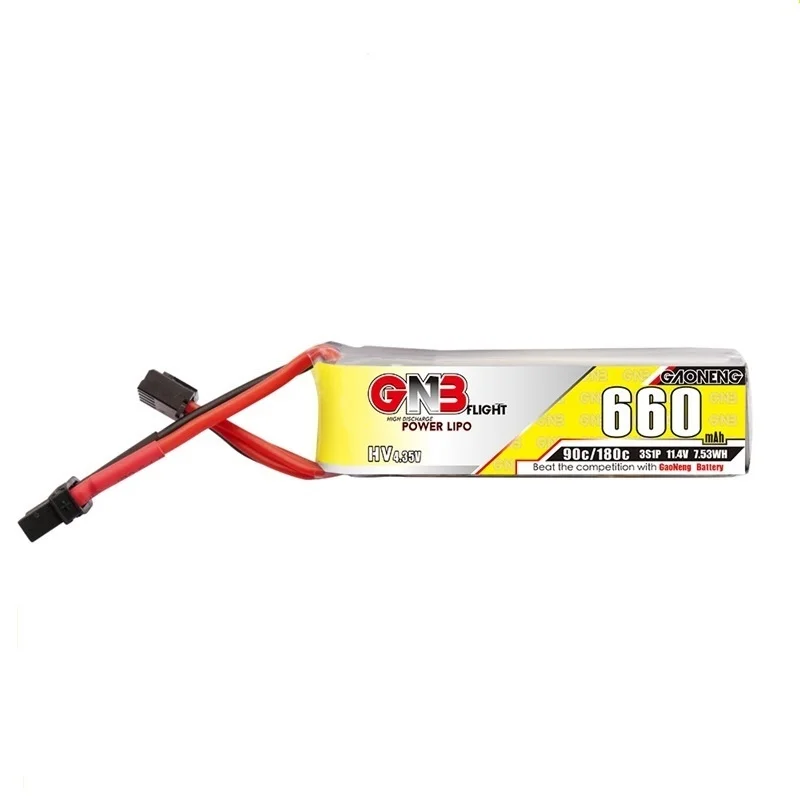 Фото 3 шт./комплект, литий-полимерные батареи 660 мАч для дрона Emax Tinyhawk King Kong Ldarc TINY7 №4