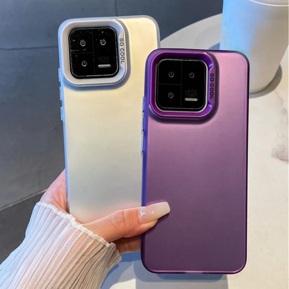 Matte Laser Colorful Shockproof Bumper Case