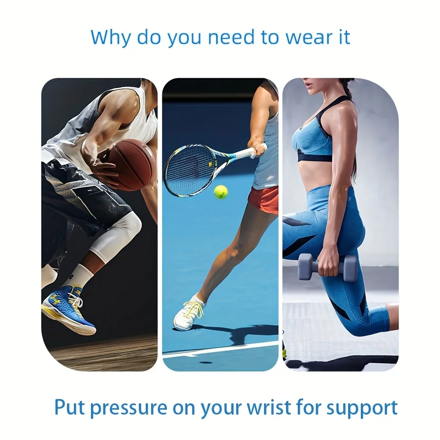 Sports Wristbands Breathable Men's Wrist Guards Sweat-Absorbing Active Wristwear Quick Dry Multiuse Basketball Gym Sweat Band