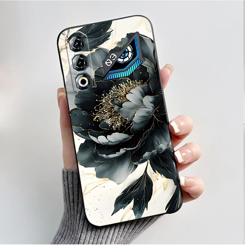 Butterfly Flower Shockproof Silicone TPU Phone Case - Soft and Stylish Protective Back Cover