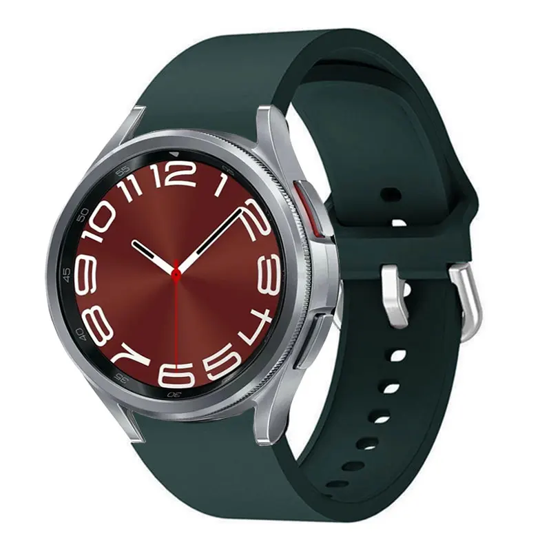 Premium Silicone Sport Watch Strap - Durable and Comfortable Bracelet Band