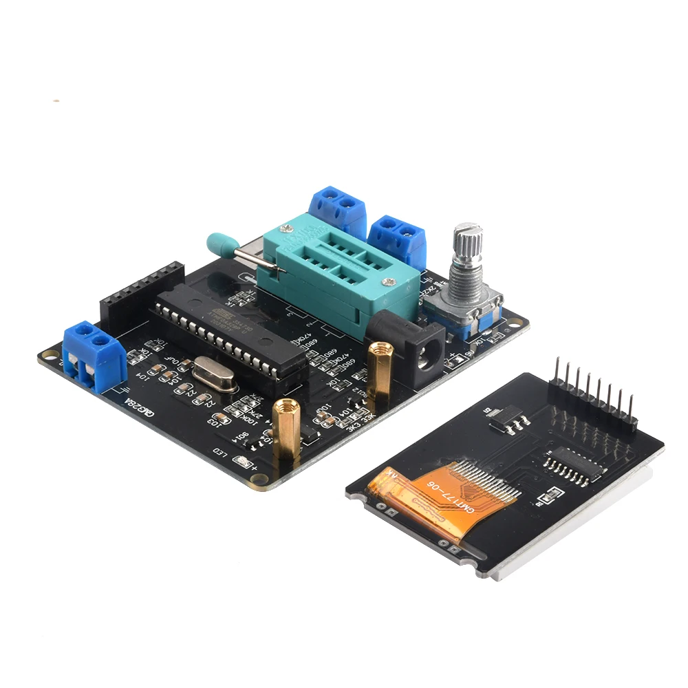 Transistor Diode Tester Capacitance ESR Voltage Frequency Meter PWM Square Wave Generator LCD Display GM328A Electronics Kit