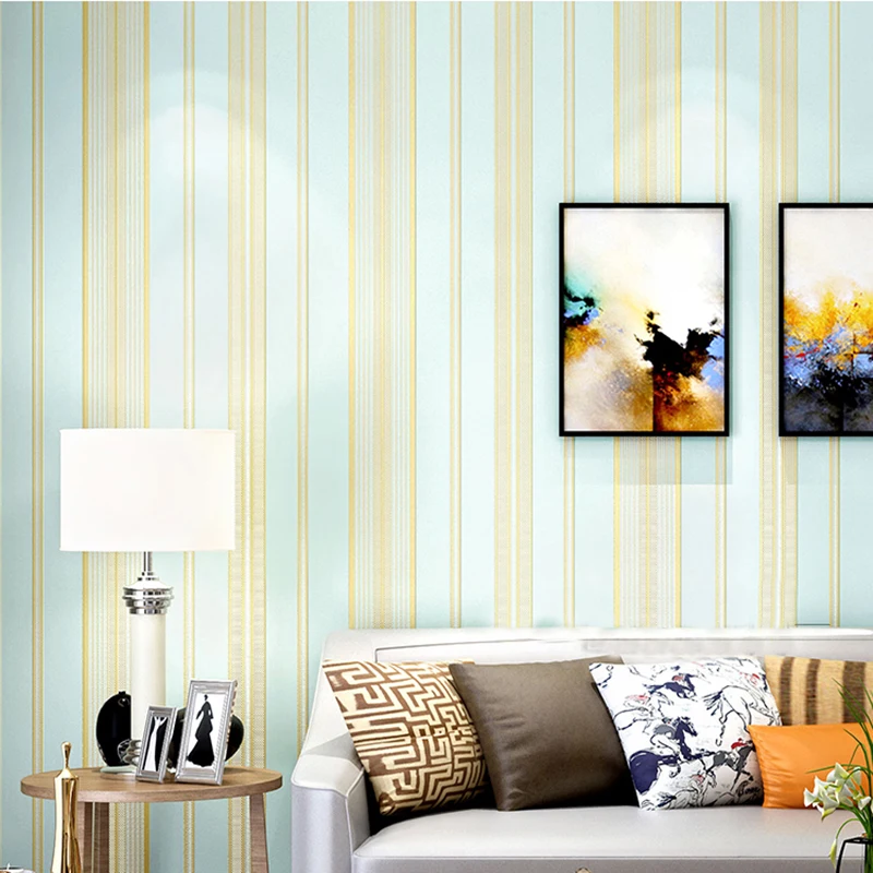 LV Inspired Black/Yellow Gold 3D Wallpaper - 5.3 Sqm