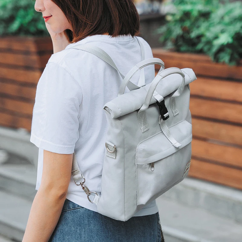 Bolsa de Ombro para Laptop Feminina com Capacidade Escalável Bolsa Moda Manga para Notebook Bolsas Mensageiro Mochila Variável 13 in 14 in 15 in - Imagem 6