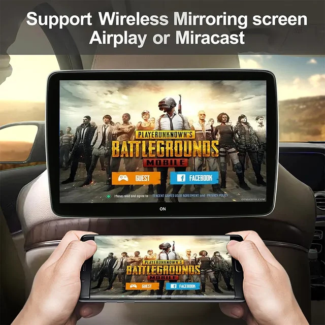 شاشة مسند رأس السيارة لمرسيدس بنز ، شاشة مراقبة وسائد أوتوماتيكية ، أندرويد ، من من من مرسيدس ، ج ، جل ، جلز ، جليك ، S320 ، S550 ، S560 ، W167