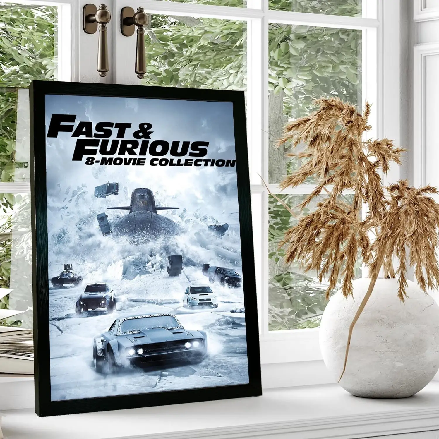 1 Pieza Póster De La Película Drive, Obra De Arte De Vidrio De La, image size:1500x1500