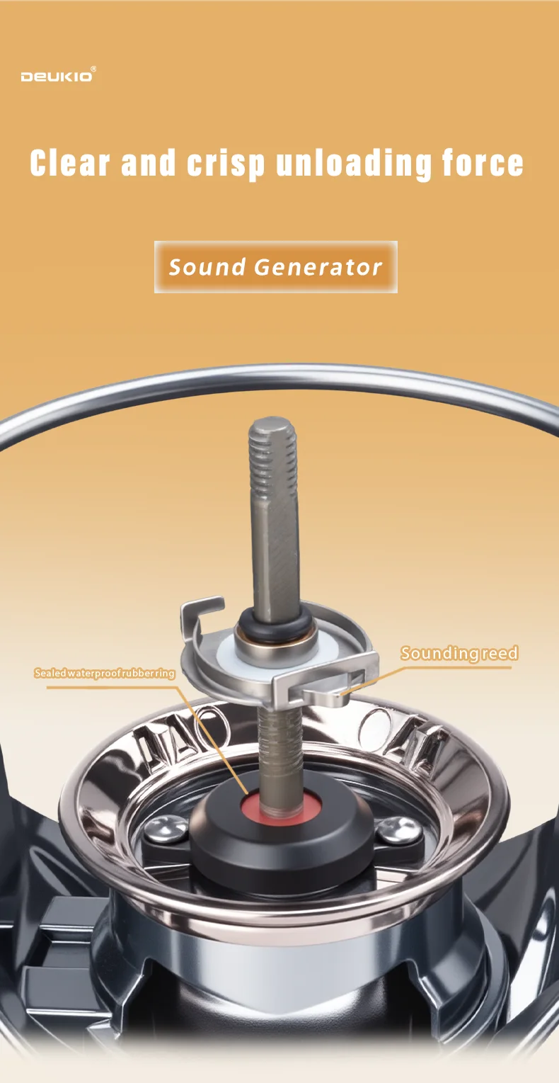DEUKIO Wasserdichte Angelspinnrolle Meerwasser 5,2:1 Übersetzungsverhältnis 6+1BB CNC-Griff 6 kg Max Drag Power Reel für Süßwasser – Detail 7