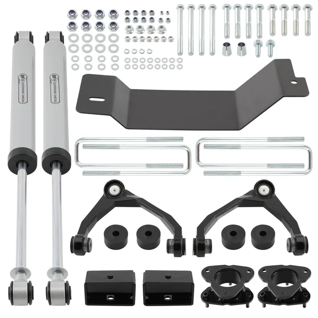 طقم رفع 3.5 بوصة لأذرع التحكم العلوية لسيارة شيفروليه سيلفرادو جي إم سي سييرا 1500 07-16
