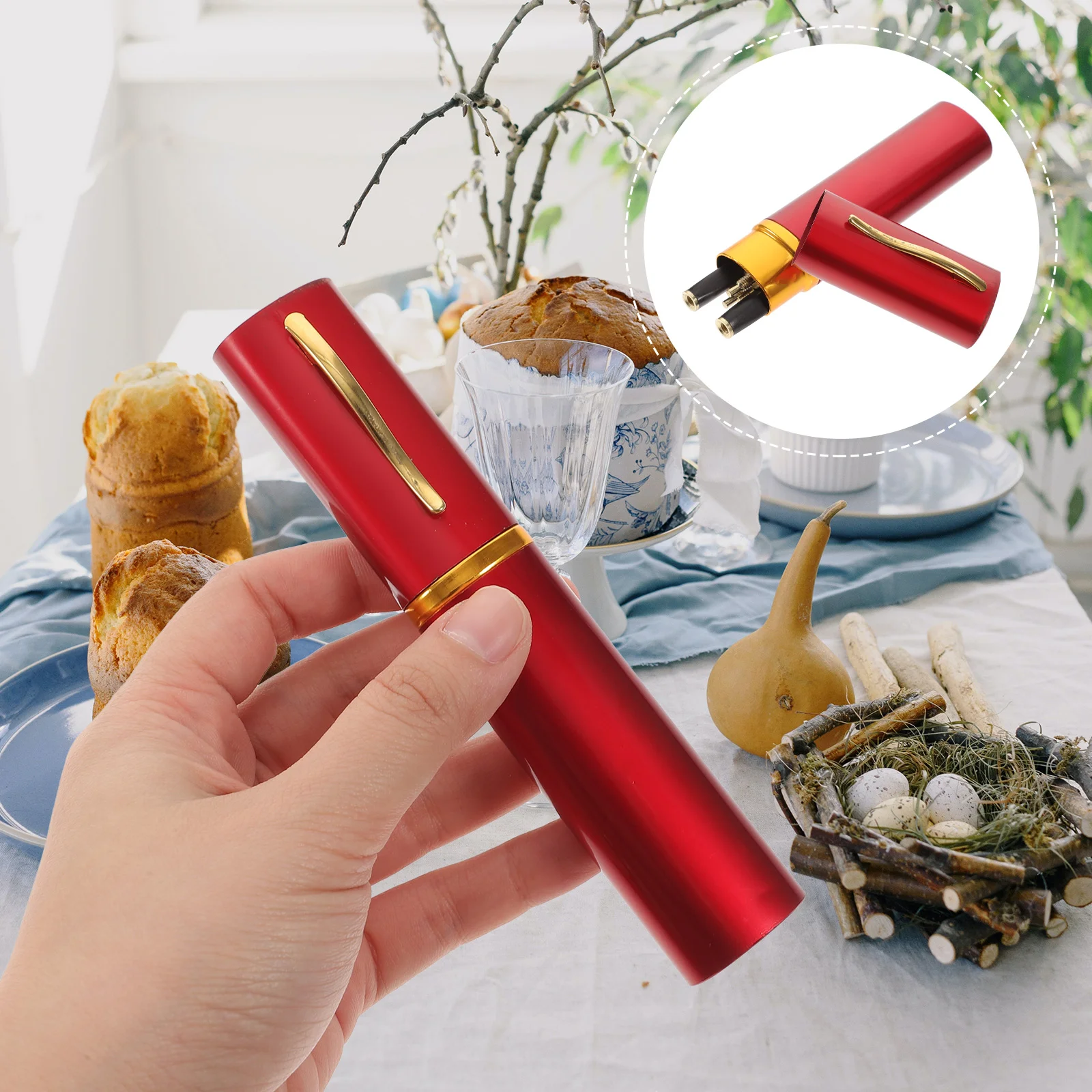 

Stainless Steel Foldable Chopsticks Reusable Lightweight Natural Wood Utensils Box Travel Cutlery