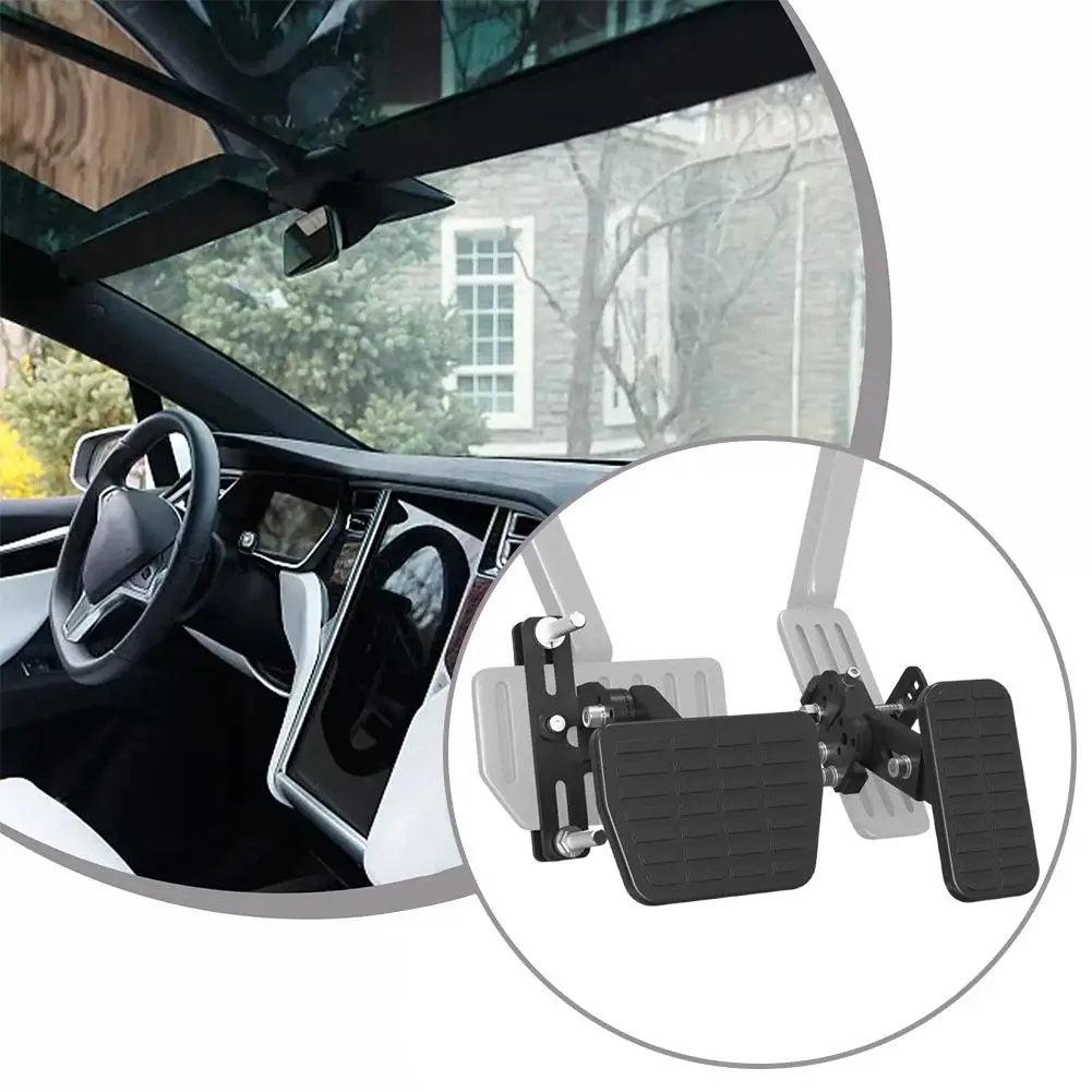 Car Pedal Extenders Kit Gas and Brake Pedal Extenders for Car Auto Lift Extender Adjustable Extension Device For Shor Q6J1 car pedals