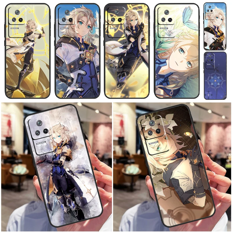 Albedo Genshin Impact Themed Smartphone Protective Case