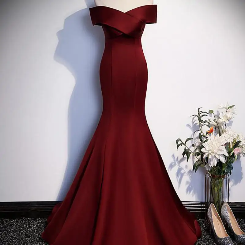 Mermaid Quinceanera Dresses Shoulder Evening Dresses Big Bow For Prom Princess Party Gowns Vestido Customized