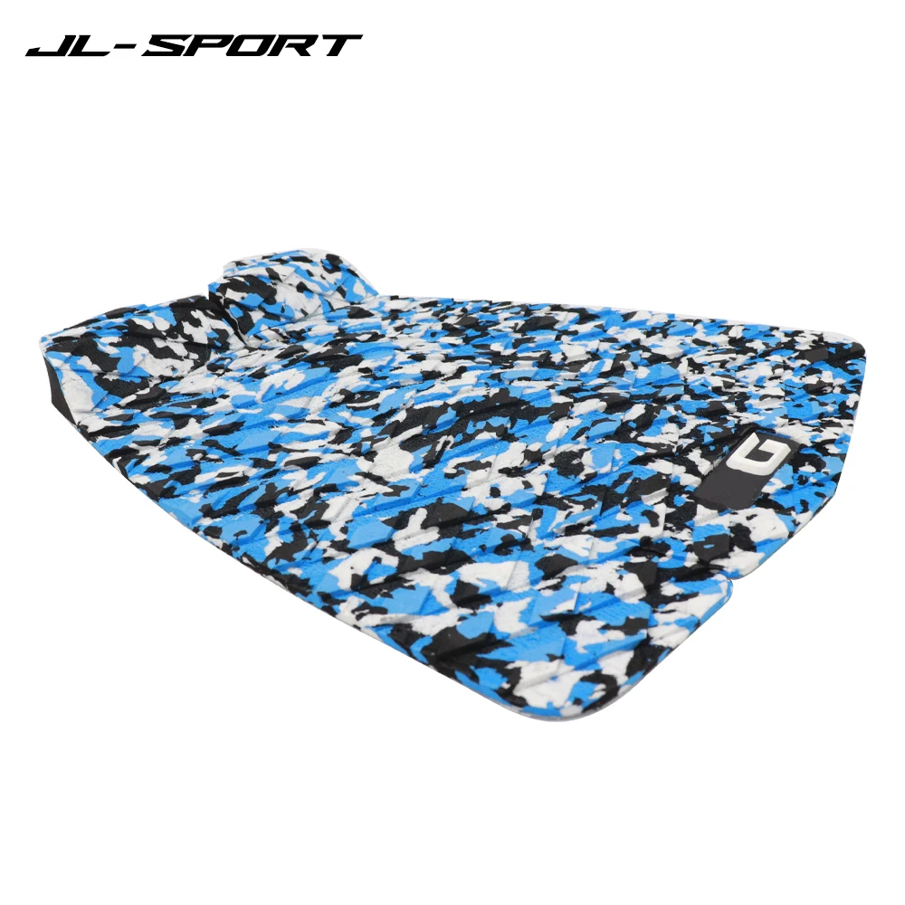 Surf Pad Surfboard Traction Pad EVA Grip Non-Slip Surf Board Deck Traction Pads Surfing Foot Tail Pads Surfboard Cover 3