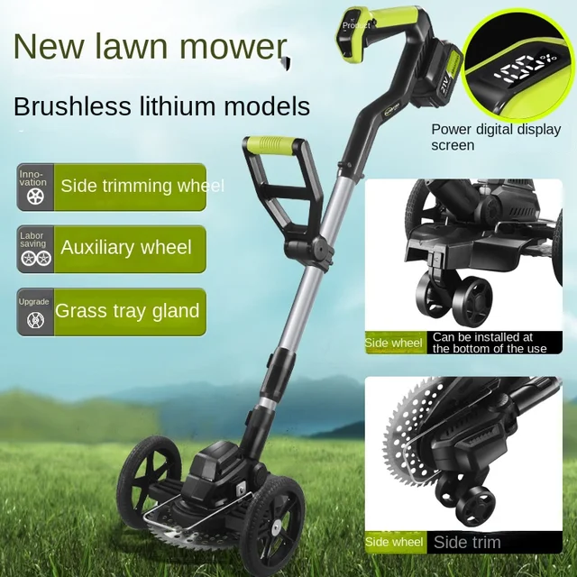 Electric Lawn Mower Desbrozadora Batería 충전식예초기 예초기 충전식Триммер Аккумуляторный Для Травы 2