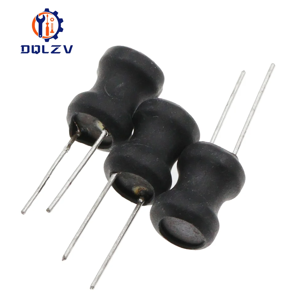 DIP Power Inductor 8*10mm 2.2UH 4.7UH 10uH 22uH 100uH 150uh 220uH 330uH 470uH 1MH 2.2MH 4.7MH 10MH Inductance 8X10MM 2 Pins