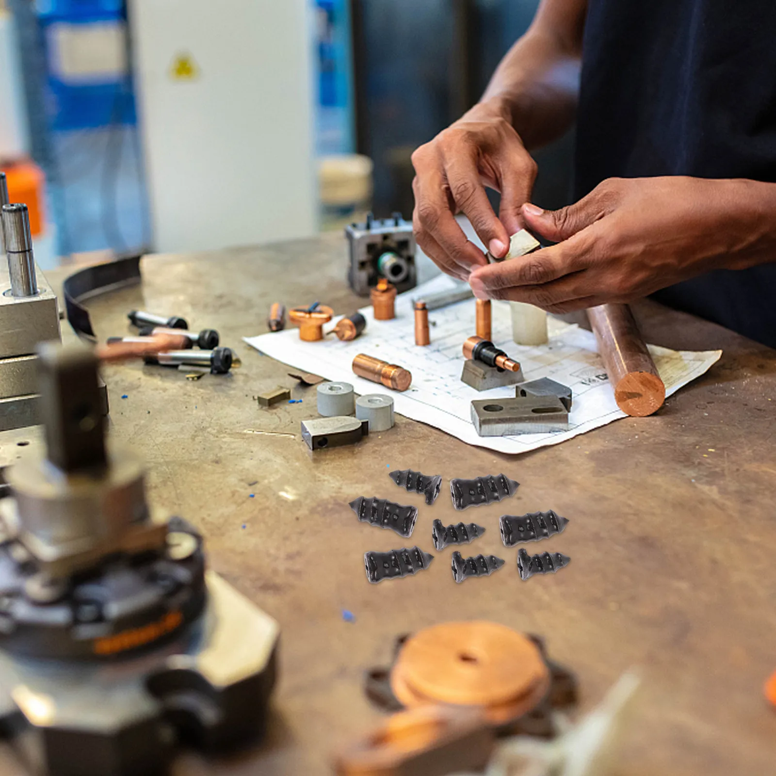 32Pcs 타이어 수리 도구 고무 못 산악 도로 접이식 바퀴용 고내구성 자동차 타이어 수리 나사