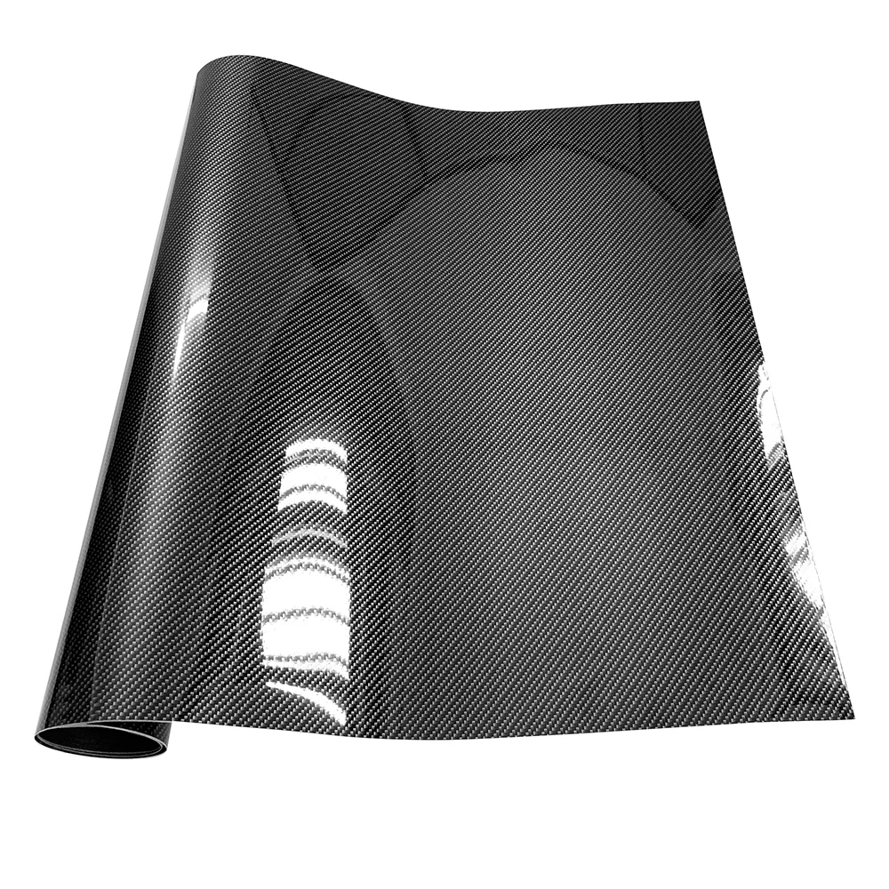 9d Carbon Fiber Car Sticker Carbon Fiber Pattern Car Door Protection