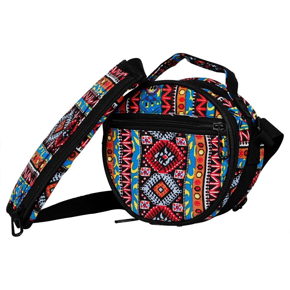 6.5 Inch Steel Tongue Drum Bag with Shoulder Strap Handpan Drum Carry Bag Sanskrit Drum Bag Carrier Bags for Drum Protection