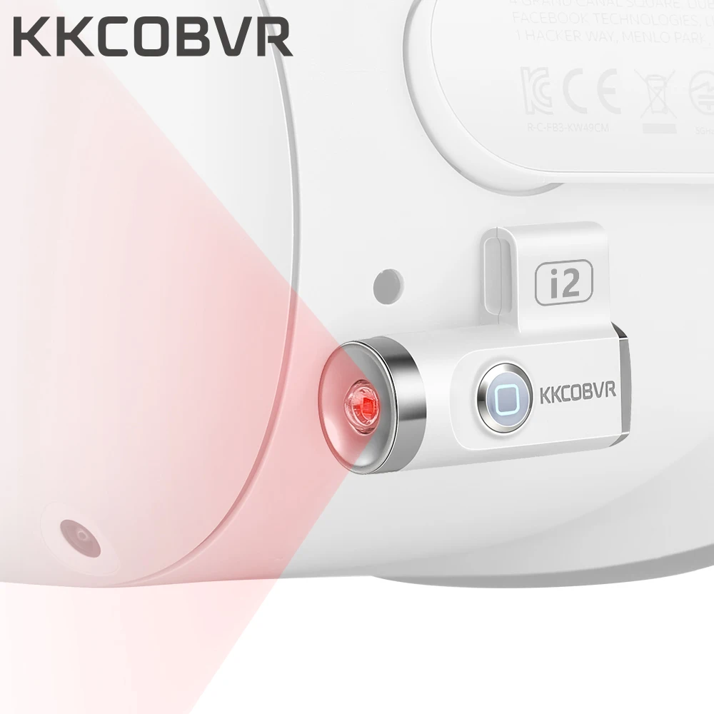 Kkcobvr I2 Ir Illuminatore Luce A Infrarossi Adatto Per Psvr2 Meta Quest 2 Pico 4 /Pico 4 Pro Night Light Monitoraggio Del Corpo Migliorato
