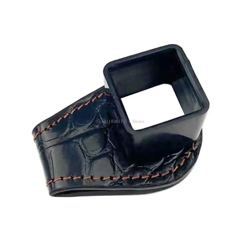 Portable Chalk Holder with Belt Clip Billiard Chalk Holder Leathers Chalk Bag for Snooker and Pool Player