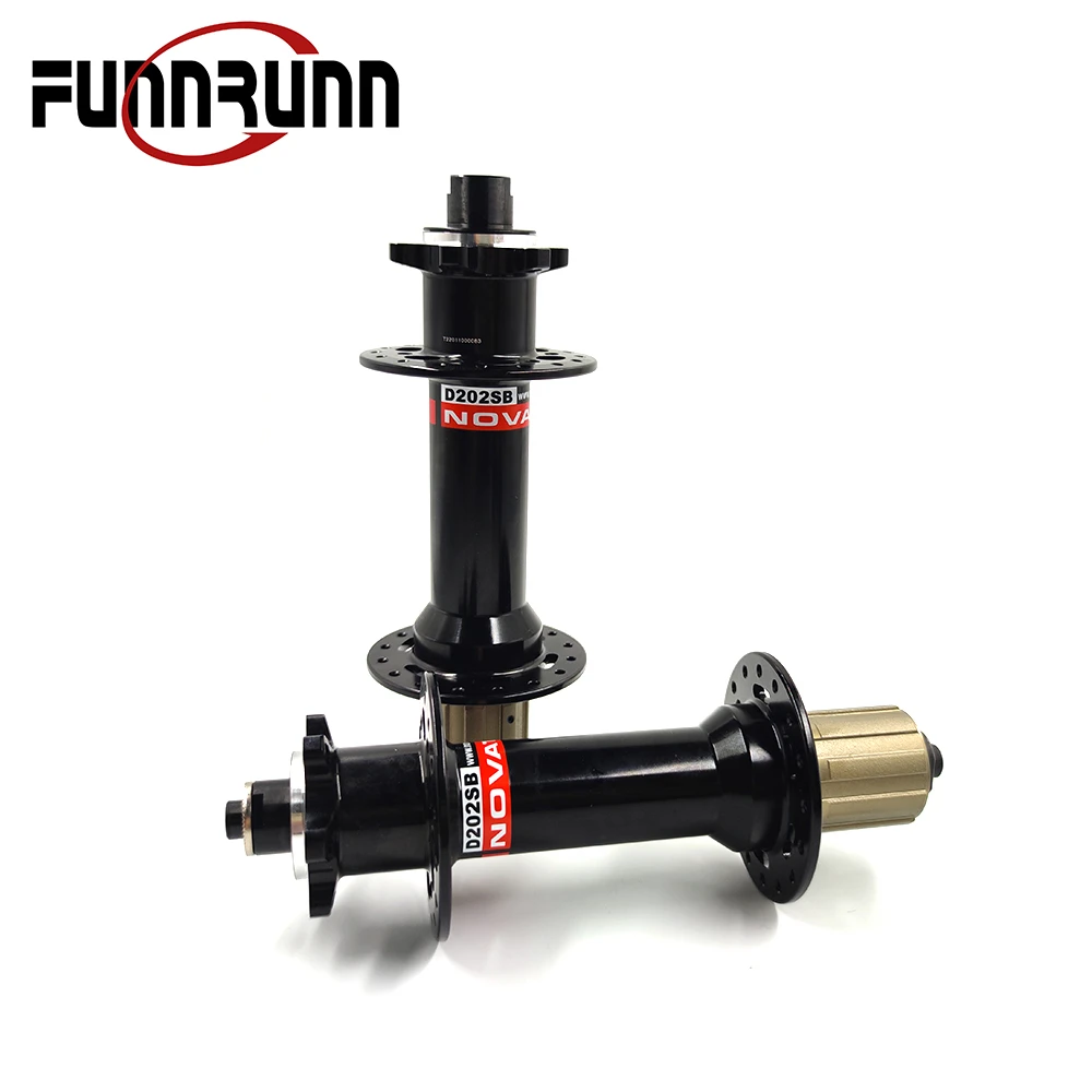 Novatec D202sb 6 Bolts 32h Snow Bike Rear Hub Qr*190mm Thur Axle 12*190