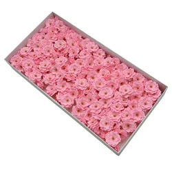 Exquisite Cherry Blossom Silk Flowers for Elegant Wedding Decor, Set of 25 (Pink)