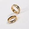 High End PVD Waterproof Retro Shinny Zircon Ring for Women Girl Stainless Steel Ring Wedding Jewelry 1