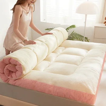 Pavimento Tatami Comodo materasso Tappezzeria Dormitorio per studenti Addensare Materasso singolo doppio in fibra di soia Materassi per letto per la casa 1