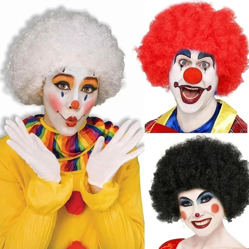 Peluca Loca De Carnaval – Diablo, Troll O Flor Científico, Gris Y Blanco, Para Mujer Y Hombre, WIG ME UP