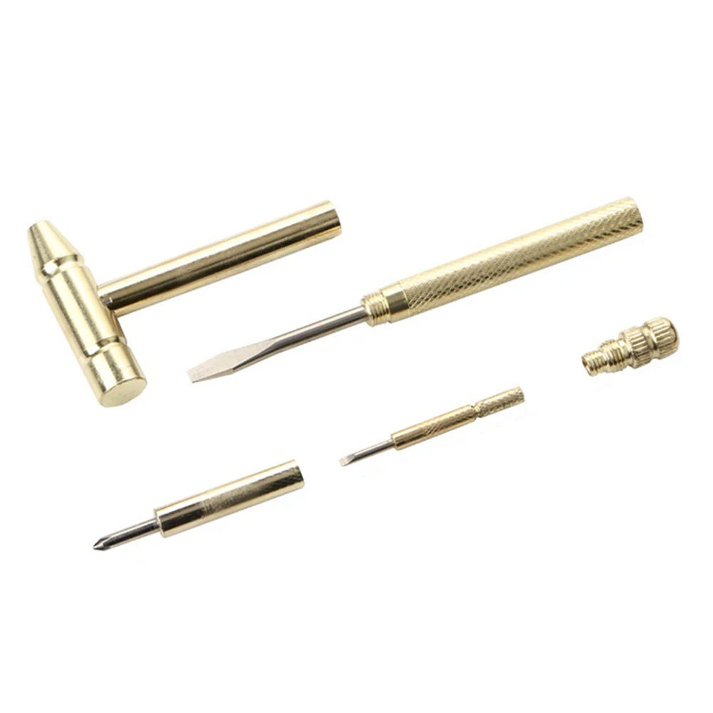 

6 In 1 Hammer Screwdriver Multifunction Hammer Brand New Multi-function Type Multifunction Used To Repair Watch