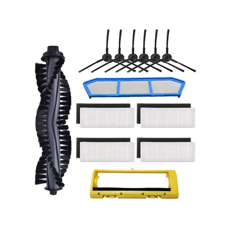 Robô Escova Lateral Hepa Filtro Esfregão Panos para Zaco A4s Ilife A4s A40 a4 Aspirador de pó Peças de Reposição Escovas Limpeza Mop Pano