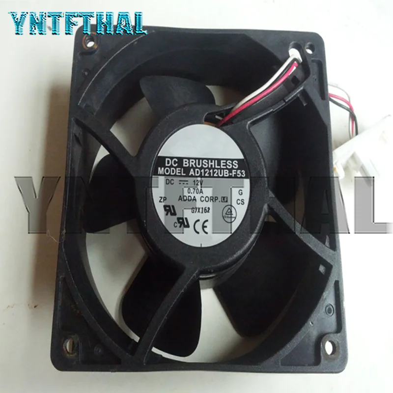 

FOR Original AD1212UB-F53 12V 0.70A 12038 Three lines 12CM Cooling Fan