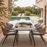 Nordic Mobile Garden Furniture Sets Coffee Outdoor Study Gaming Table Luxury Picnic Poker Mesas De Comedor Office Furniture