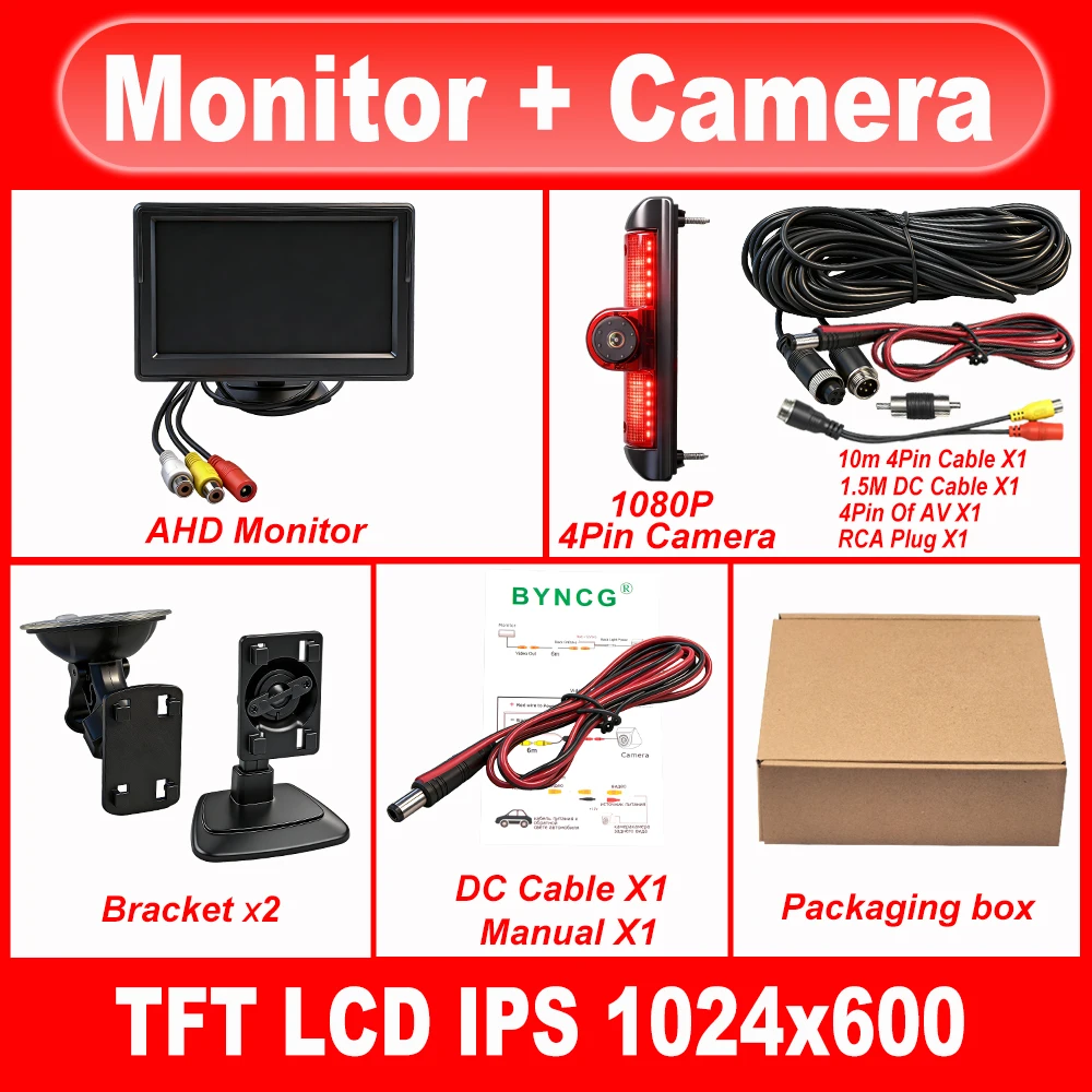 Monitor 4Pin Cam
