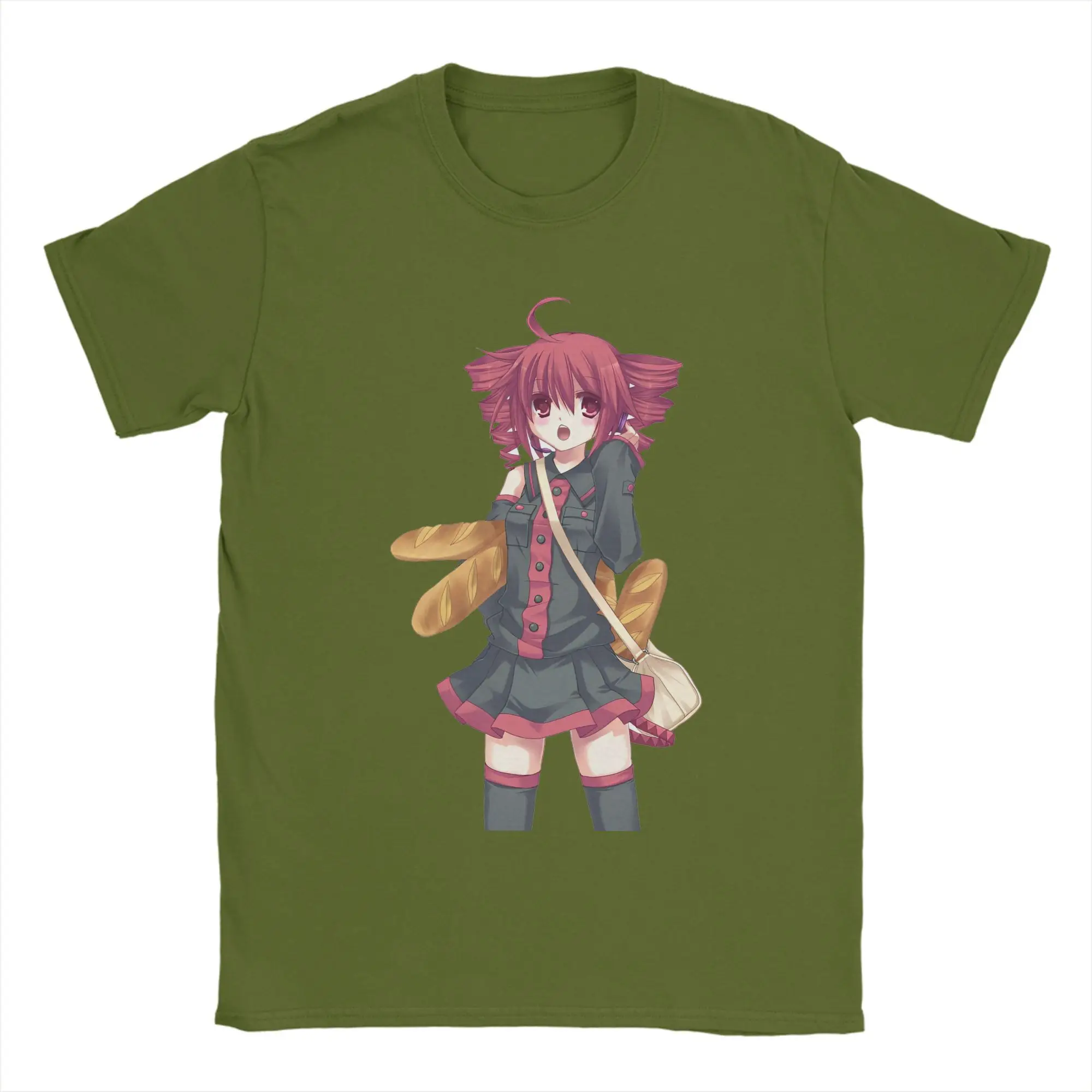 Kasane Teto Men's Funny Cool Cotton Tee - Cute Round Neck Short Sleeve T-Shirt Gift Idea