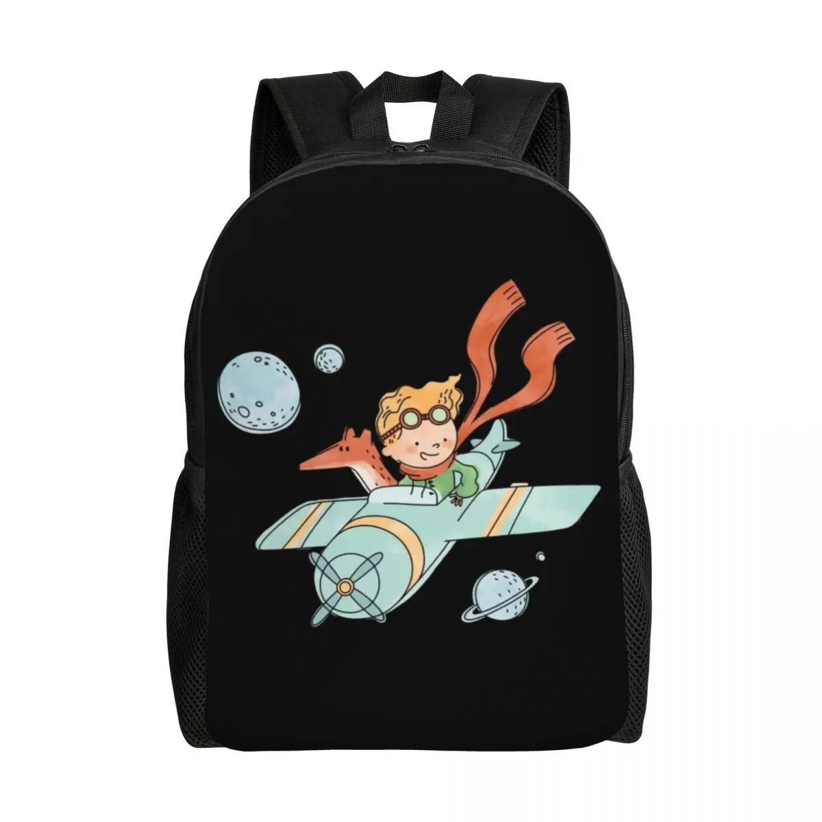 

The Little Prince Backpacks for Girls Boys Cartoon Le Petit Prince School College Travel Bags Bookbag Fits 15 Inch Laptop