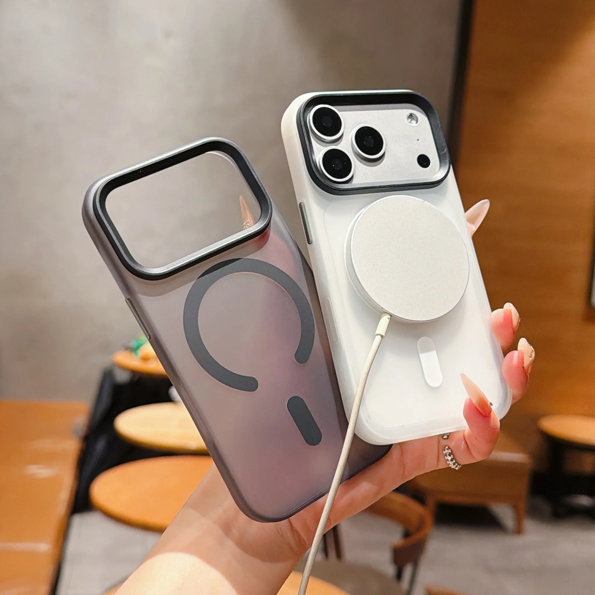 Deluxe Personalized Slim Magnetic Phone Cover with Soft Edges