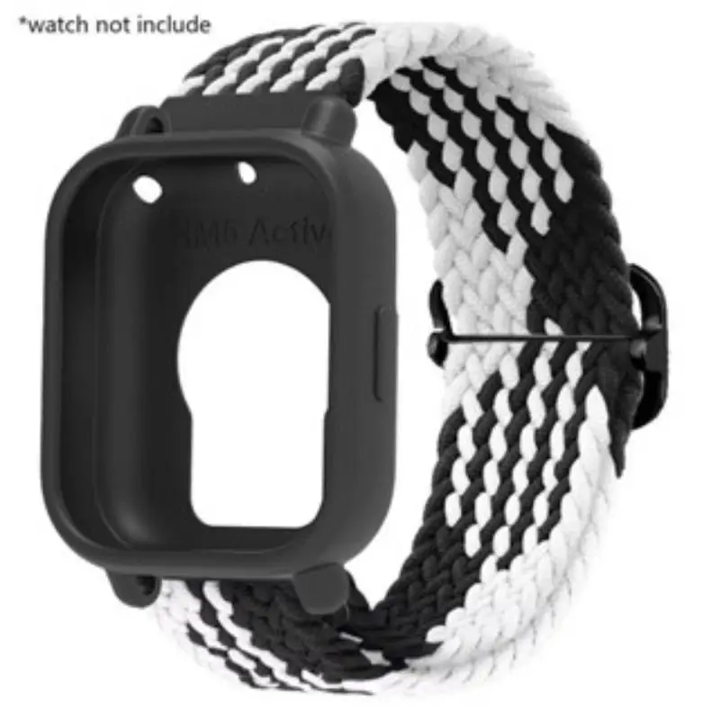 Braided Nylon Strap with Breathable Silicone Protector Case