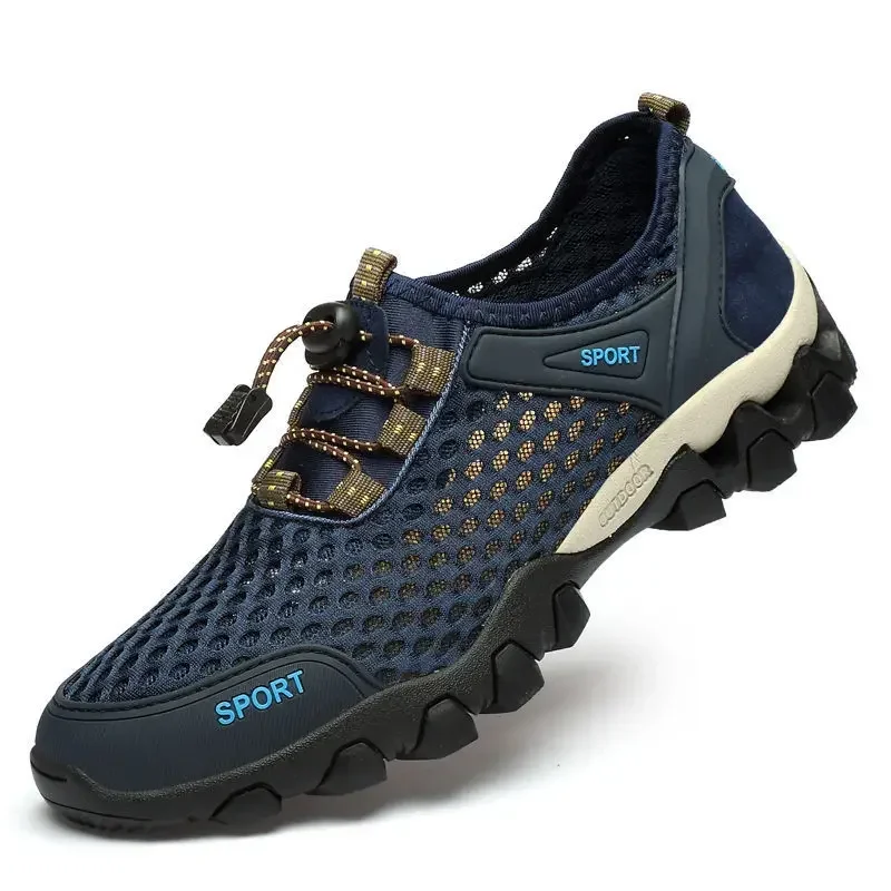 

Shoes Breathable Sneakers Men Shoes For Men Climbing Hiking Shoes Men Outdoor Beach Wading Tenis Barefoot Sneakers 2024