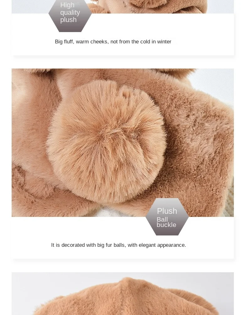 Women Winter Warm Fur Hat Scarf Plush Earflaps Soft Thicken Hooded One Piece Set Bonnet Ski Cap Female Windproof Fluffy Beanies 2 Mallzona Se2bed86f9a364cefa563d750a4da0ac1c Women Winter Warm Fur Hat Scarf Plush Earflaps Soft Thicken Hooded One Piece Set Bonnet Ski Cap Female Windproof Fluffy Beanies Mallzona