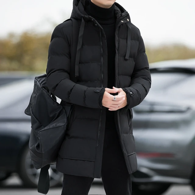 Men Winter Jackets Hooded - Image 4
