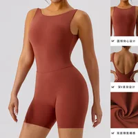 Yoga Jumpsuit Fitness Sports Overalls Gym Clothing Set Yoga Wear Pilates Workout Clothes for Women Outfit push-up Activewear - Image 2