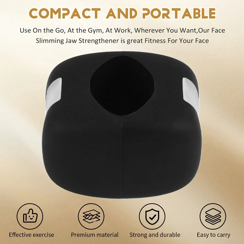 Fitness Face Masseter Men Facial Go Mouth Jawline Jaw Muscle Exerciser Chew Ball Chew Bite Breaker Training