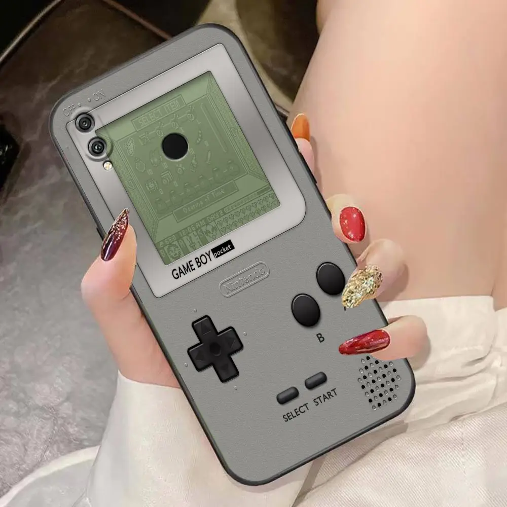 Classic Game-boy Mobile Game Phone Case For Honor X40 X30 X20 X10 X9 X9A X8 X7 V40 V30 V20 V10 Magic 3 4 5 Case Shell Funda Capa