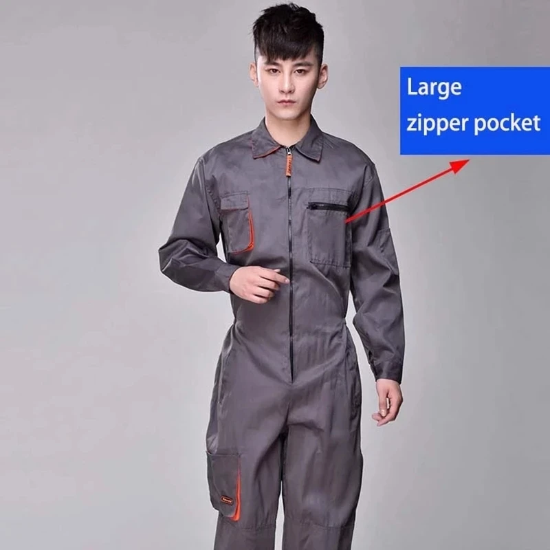Work Bib overalls men women protective coverall repairman strap jumpsuits trousers working uniforms Plus Size 4XL coveralls