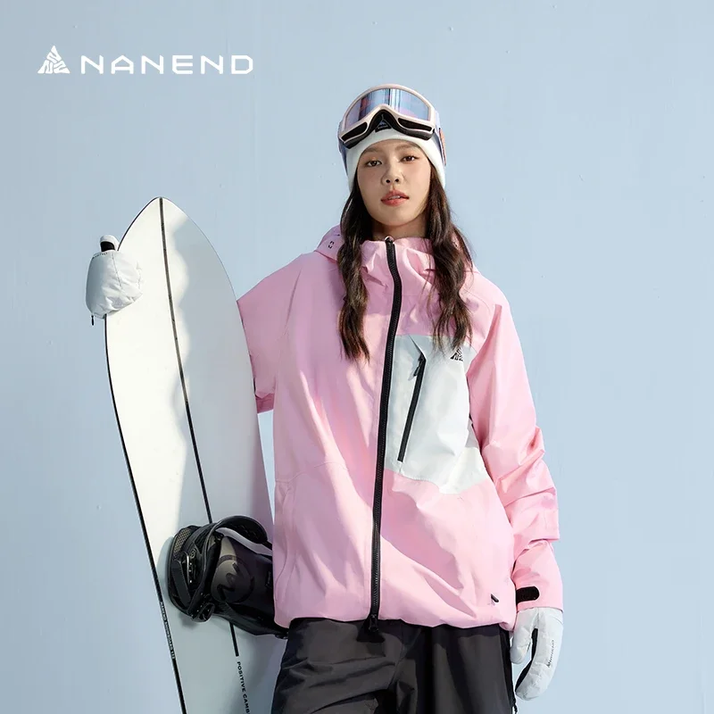 Snowboard Ski Jacket Suit Waterproof Wear-resistant 3L Winter Outdoor