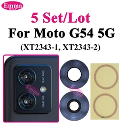 Enhanced Back Camera Glass Lens with 3M Adhesive - 5 Piece Set for Optimal Rear Camera Protection (5x G54 5G)