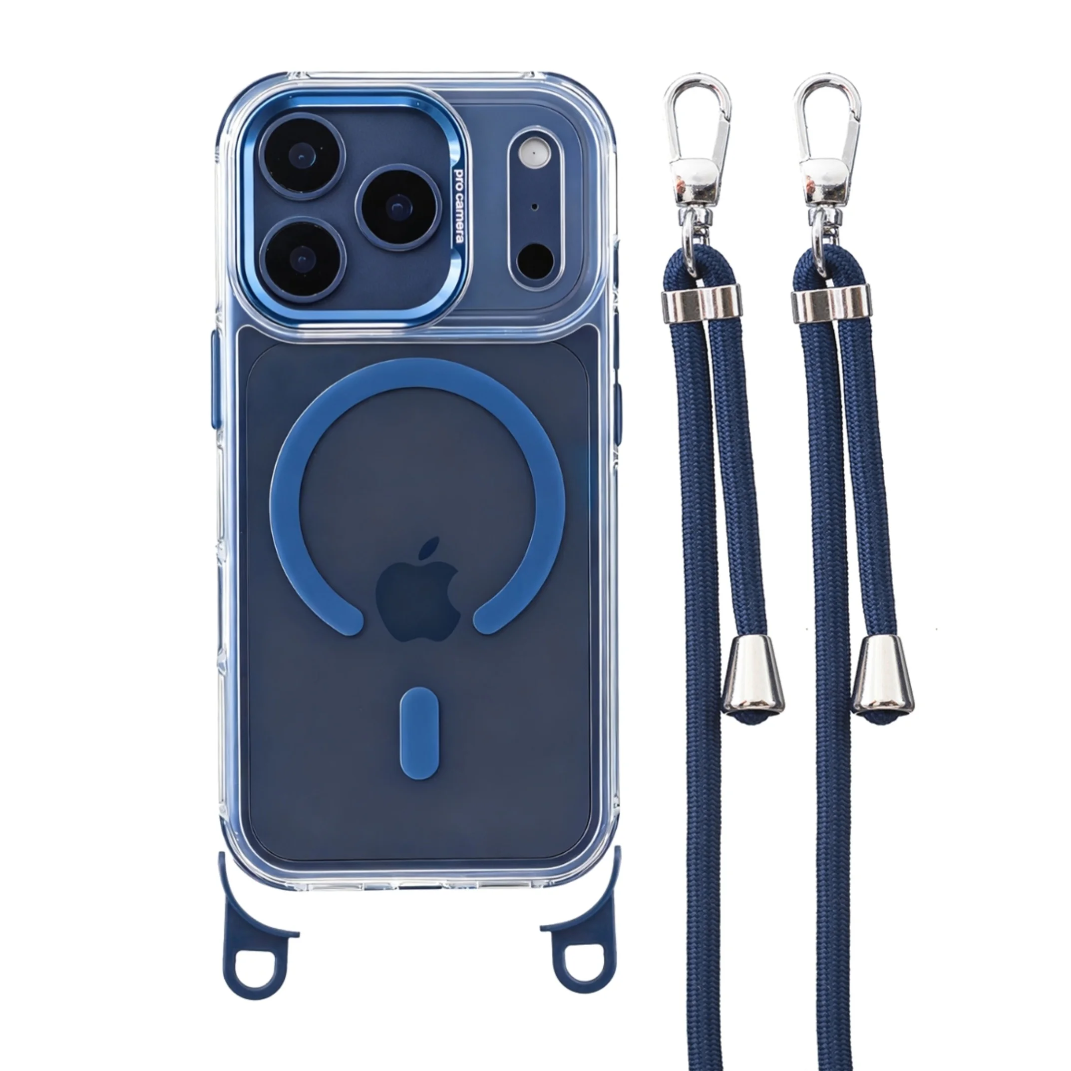 Magnetic Necklace Strap Cord with Removable Lanyard