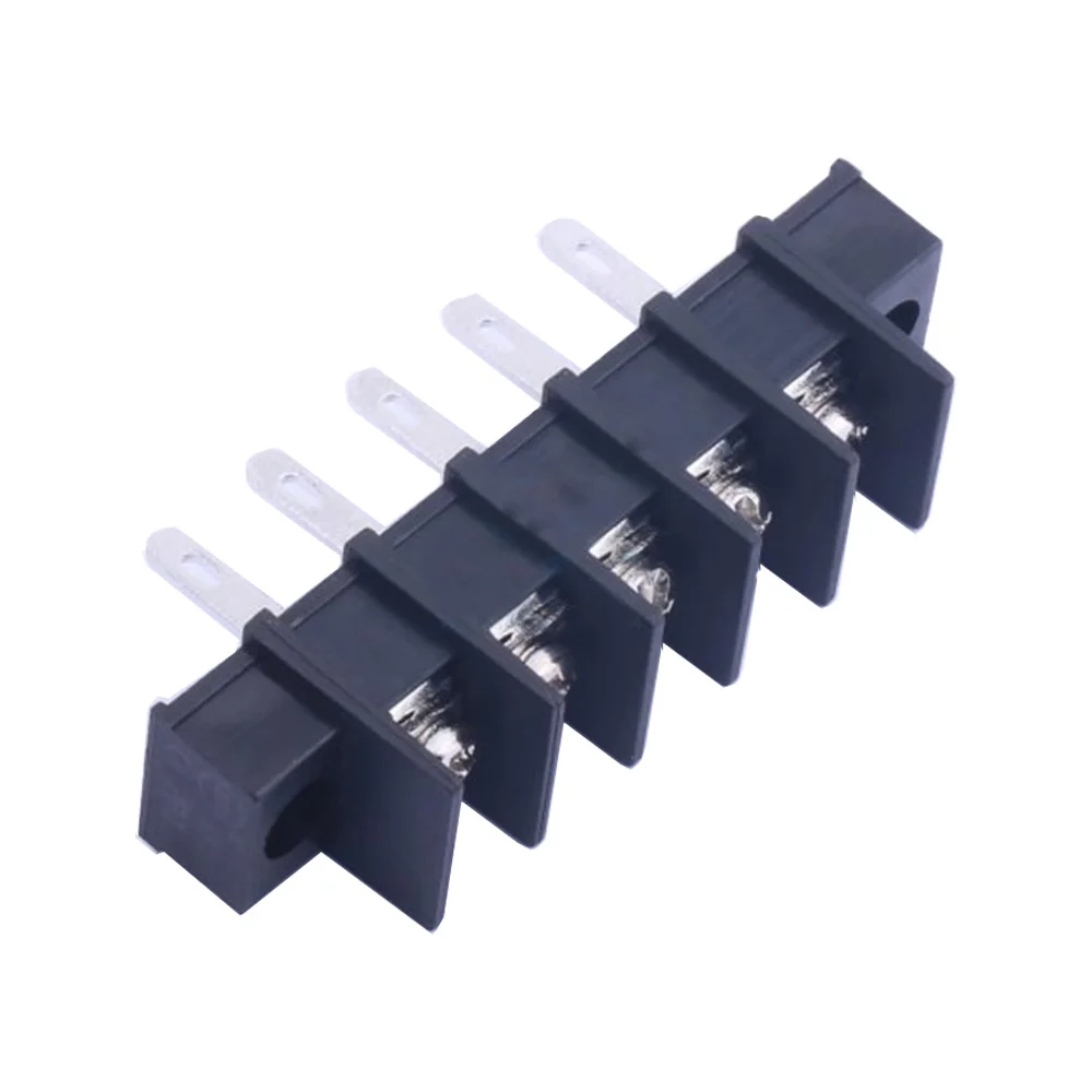 

2 Pcs Pins per Row: 5 -Rows: 1 7.62mm Straight pin Middle Foot Fence Type Terminal P=7.62mm 7.62mm KF25HM-7.62-5P