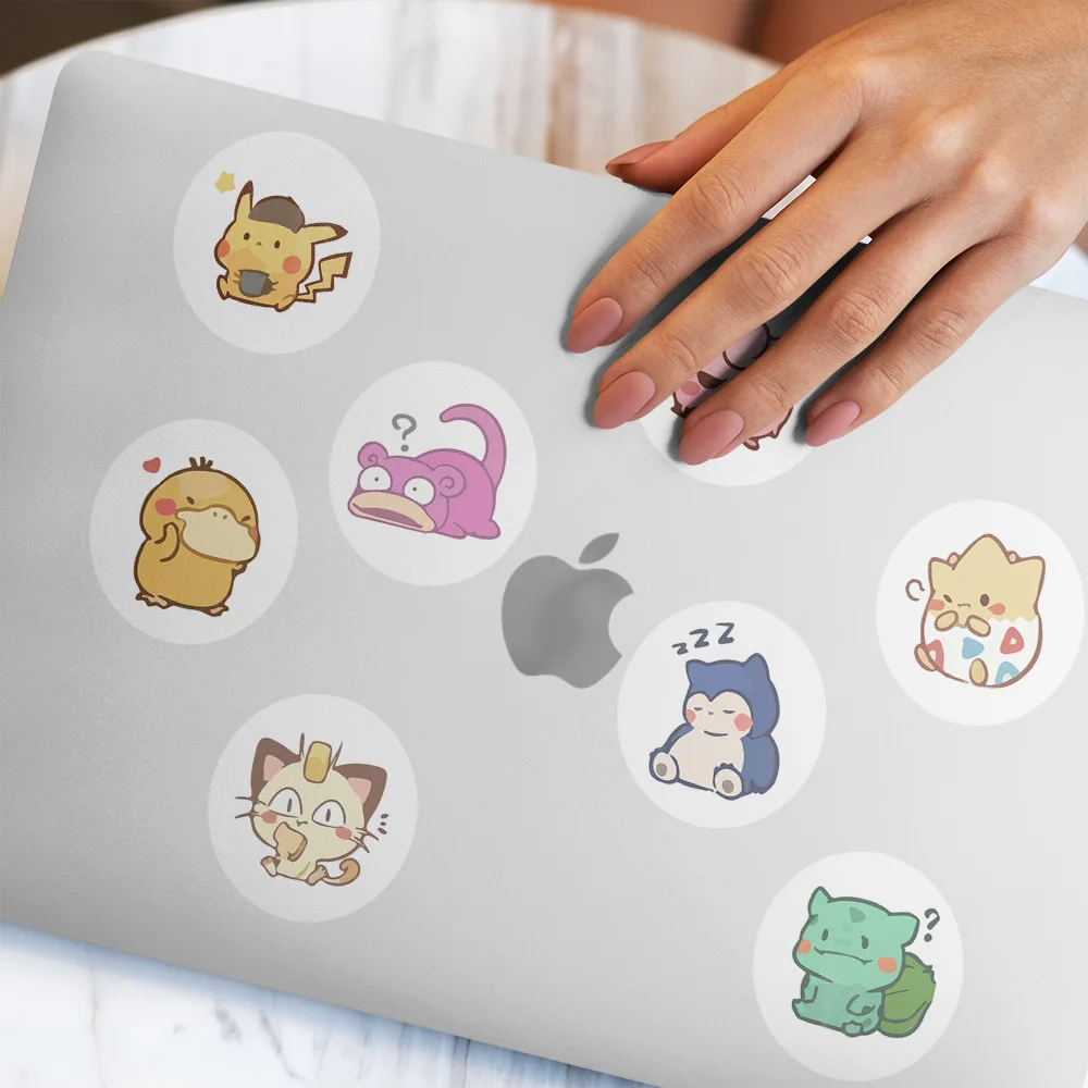 500 stücke Rolle Cartoon Pokemones Aufkleber Kawaii Anime Eevee Diy Pvc Laptop Aufkleber Dekoration Stiker Kinder Belohnung Spielzeug Mädchen Geschenk – Detail 13